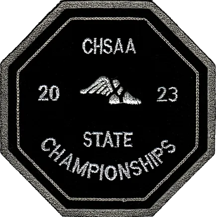 2023 CHSAA State Championship Track & Field Patch