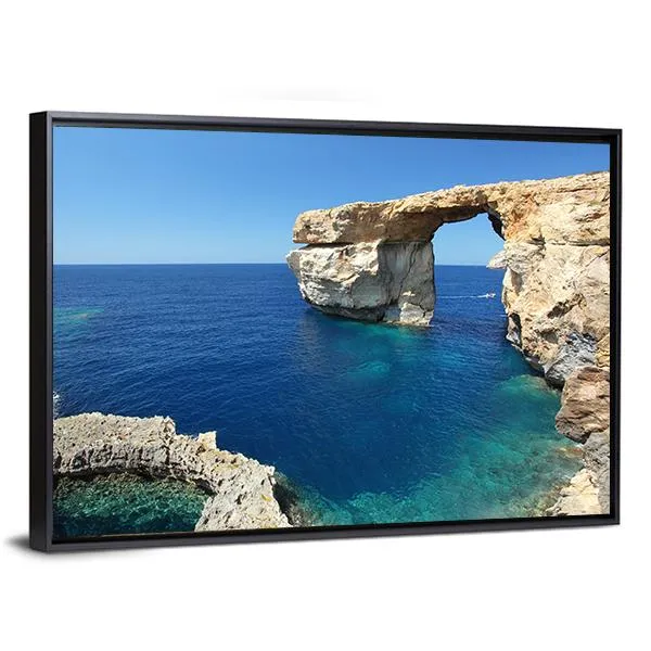 Azure Window Canvas Wall Art