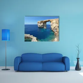 Azure Window Canvas Wall Art