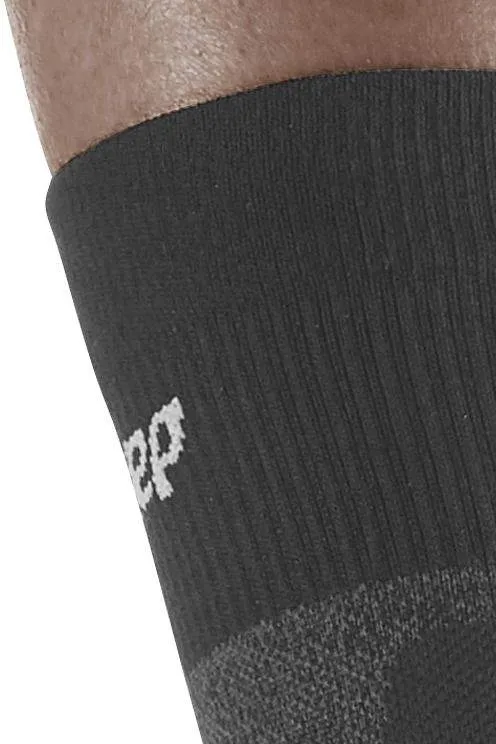 CEP Women's Hiking Merino Mid-Cut Socks - Stone Grey/Grey