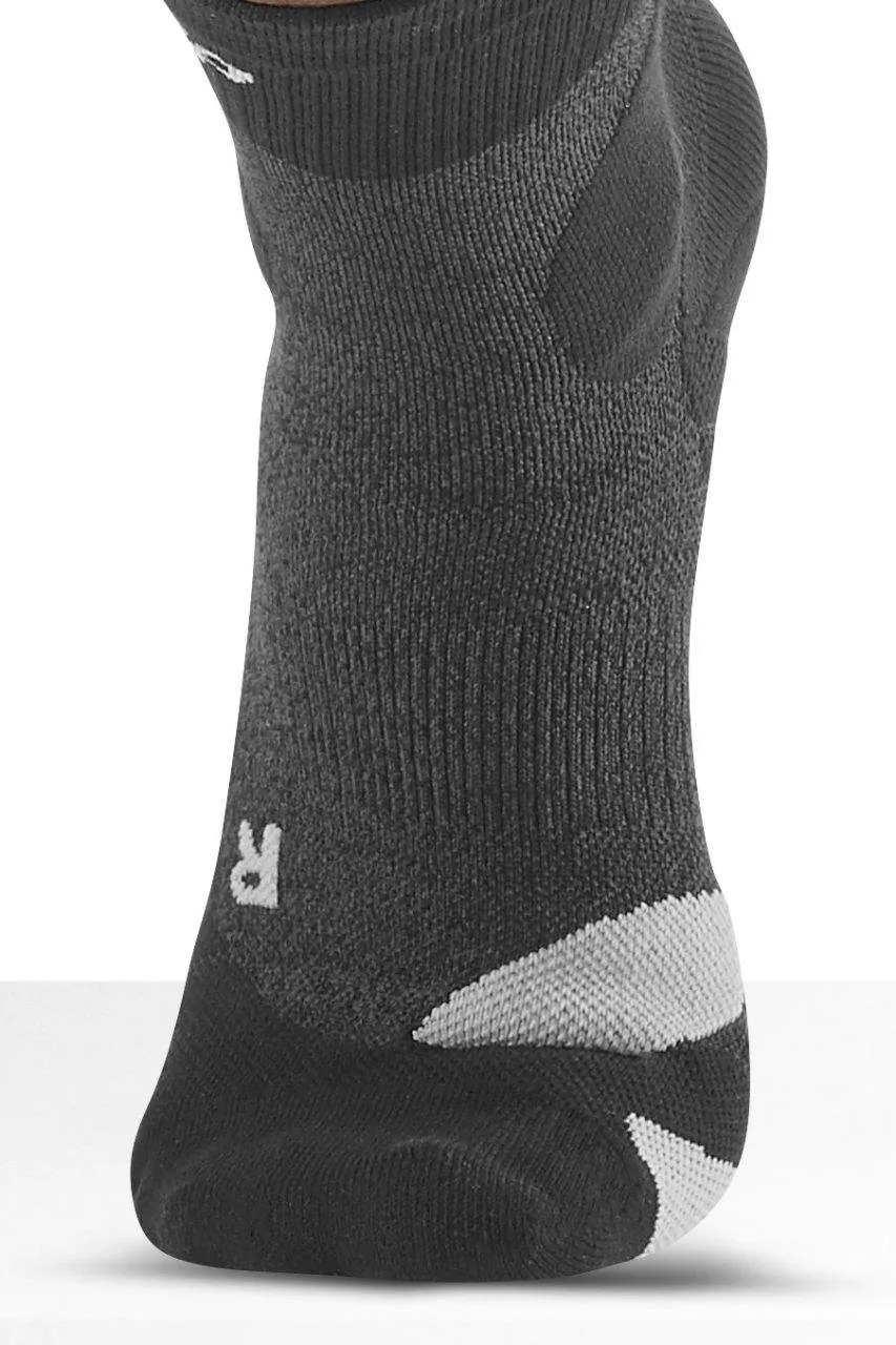 CEP Women's Hiking Merino Mid-Cut Socks - Stone Grey/Grey