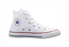 Converse All Star Little Kids Hi Top Optical White Shoes