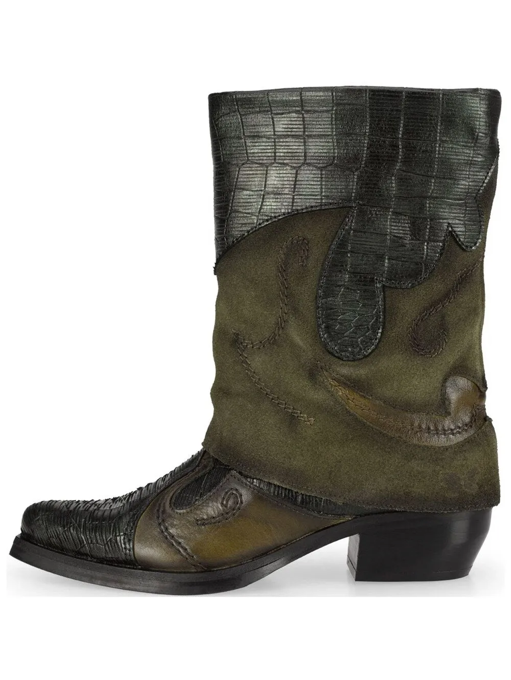 Cowboy boots FELMINI, green