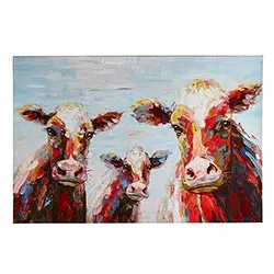 Cows Printed Canvas 36X24