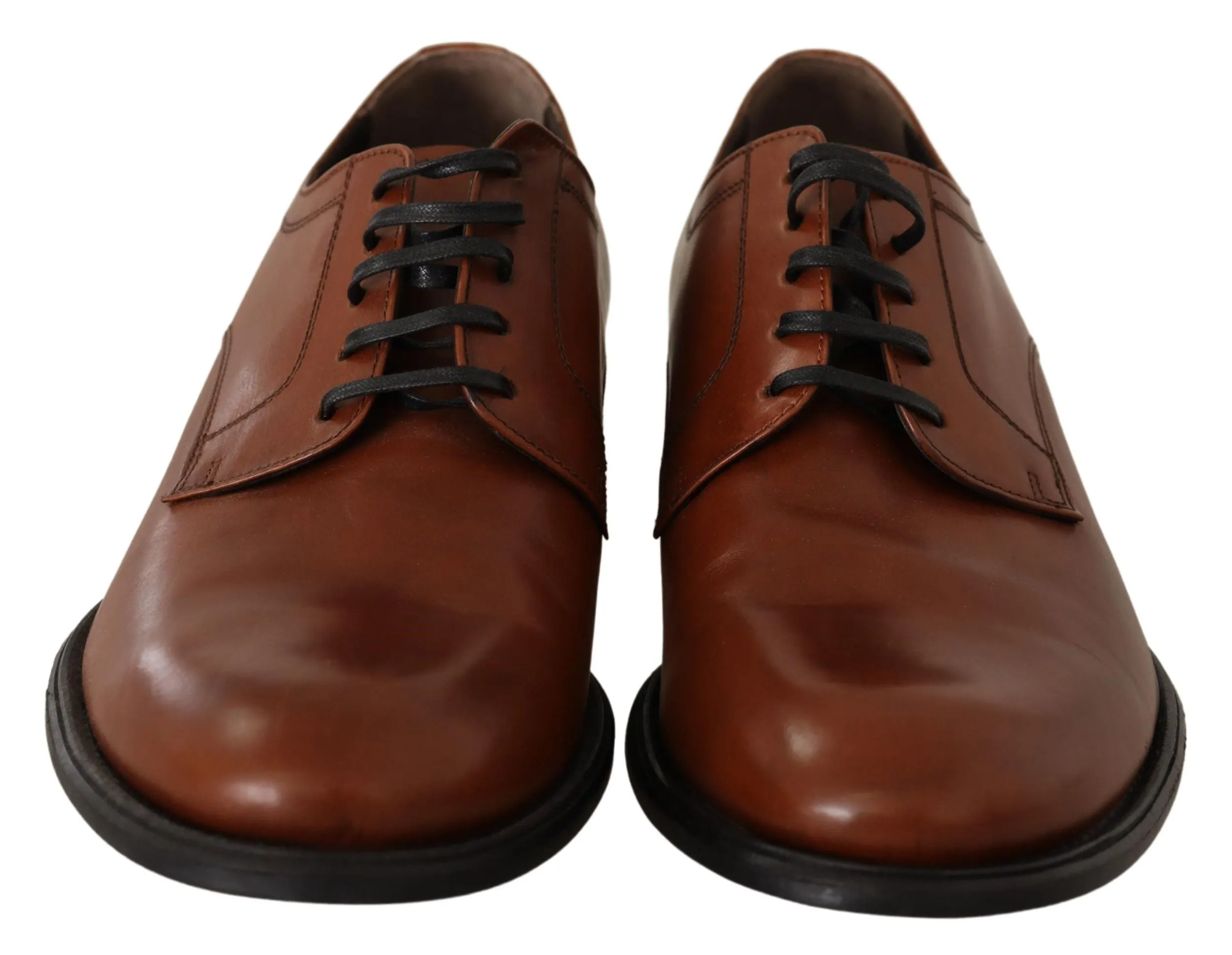 Dolce & Gabbana Elegant Brown Derby Formal Shoes