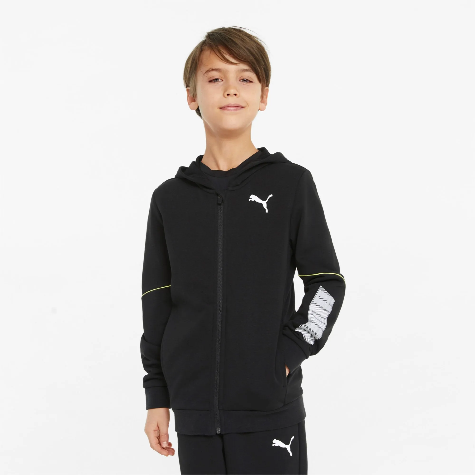 Felpa Boys' Active Sports Full Zip