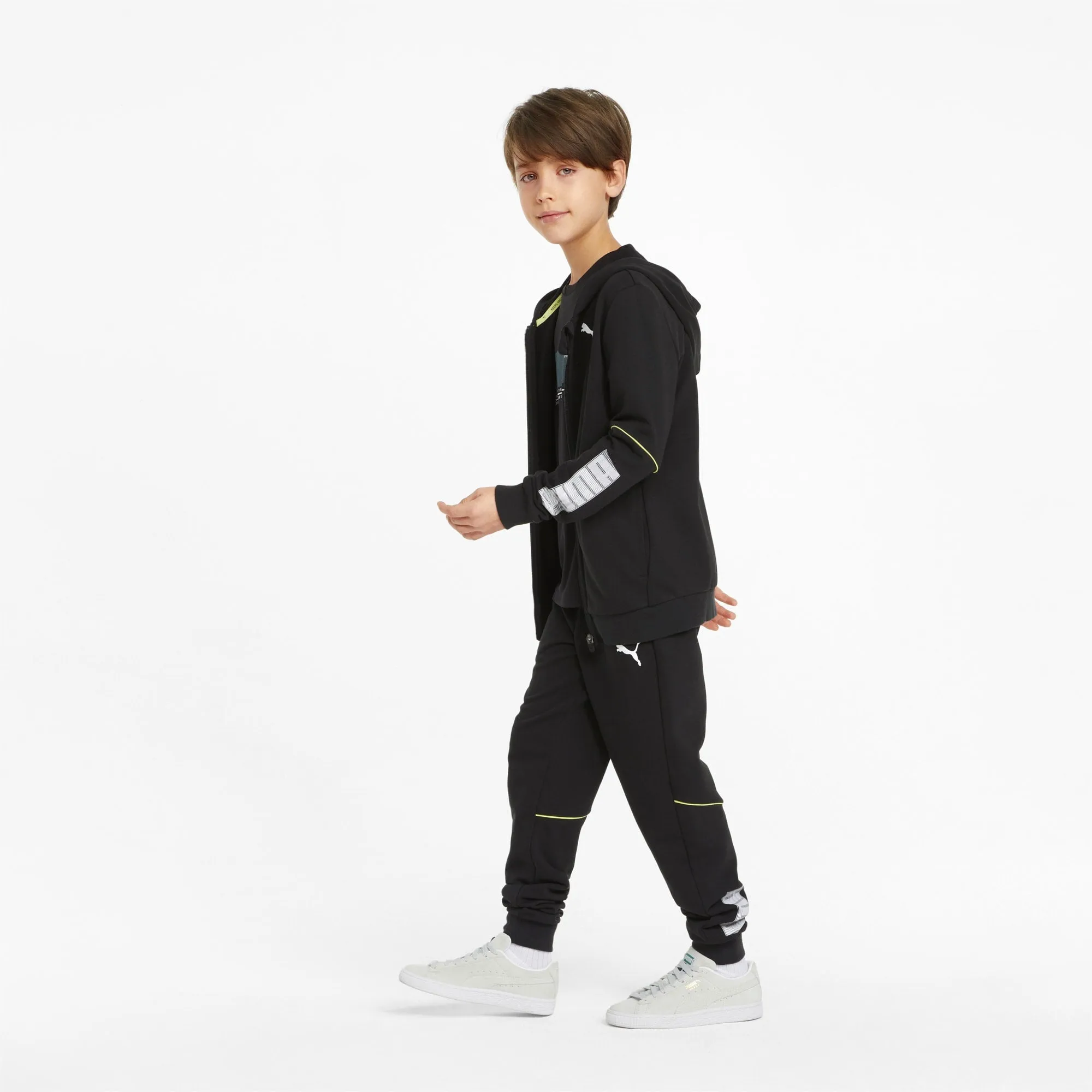 Felpa Boys' Active Sports Full Zip