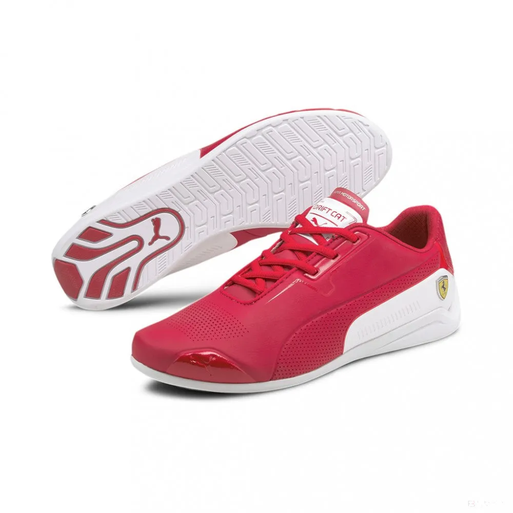 Ferrari Kids Shoes, Puma Drift Cat 8, Red, 2021