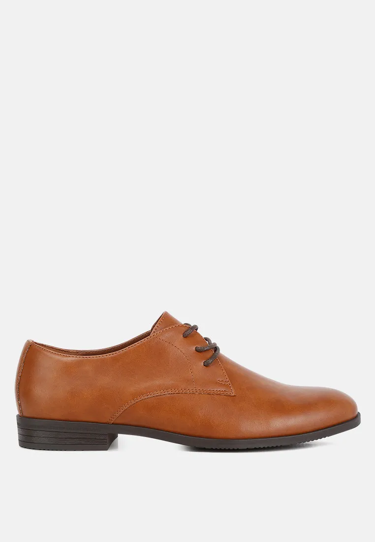 Finch Minimalist Men Derby Shoes