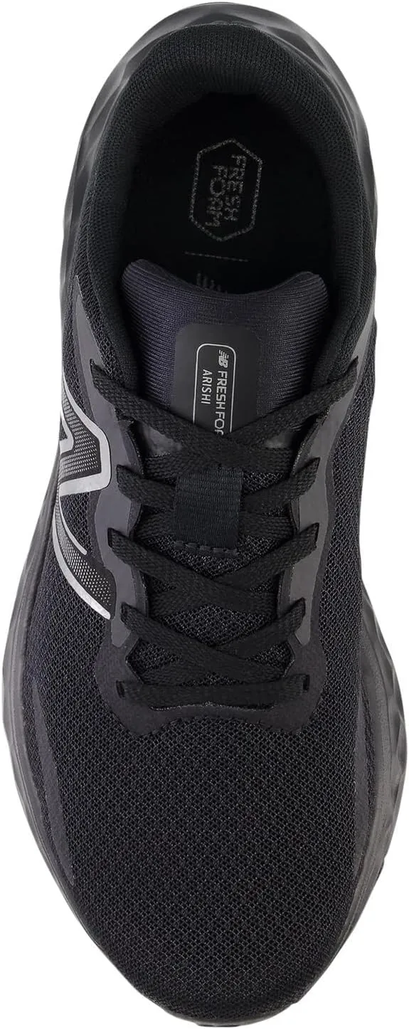 Fresh Foam Arishi v4 New Balance Sneakers, Black/Black Metallic