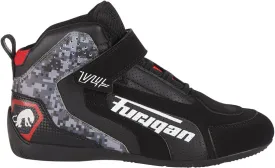 Furygan V4 Vented Motorcycle Shoes, Black/Grey