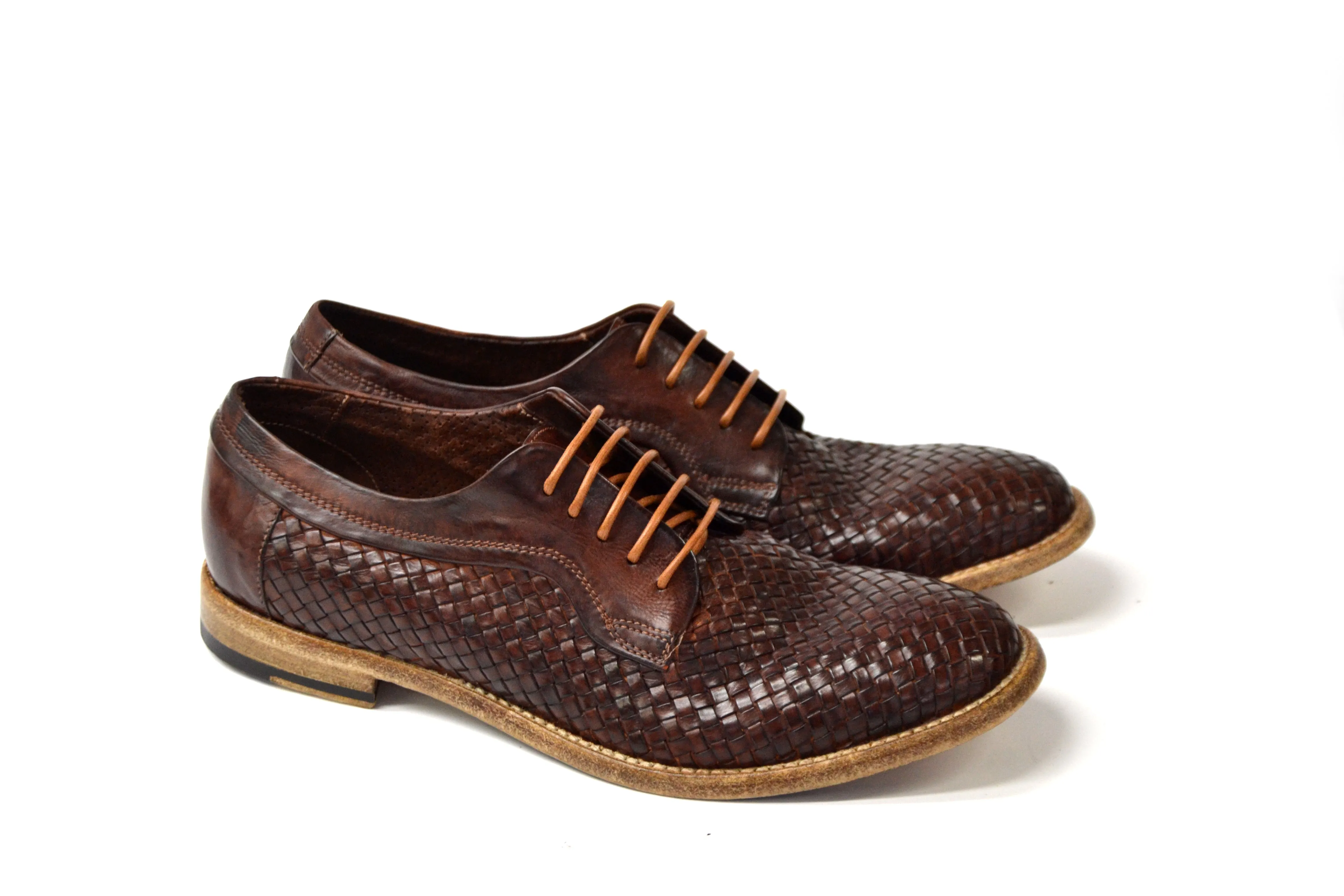 Gilmore Intrecciato Derby Shoes