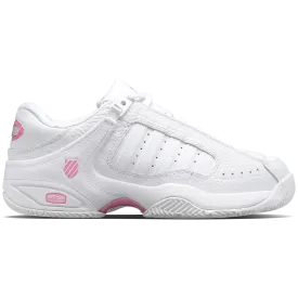 K-Swiss Women's Defier RS Tennis Shoes White Sachet Pink