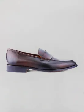 Lamar Penny Loafer - dark Brown