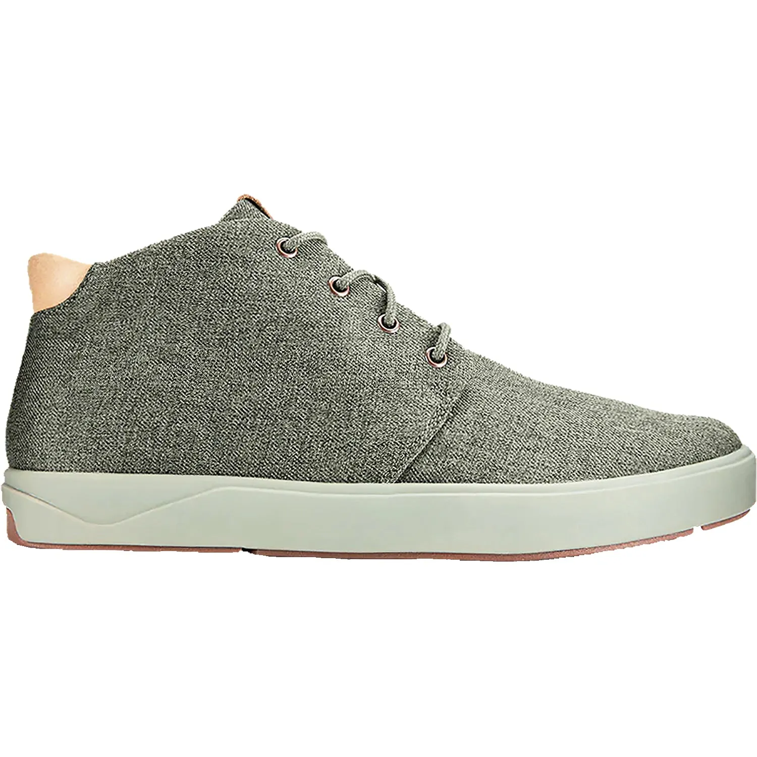 Men's OluKai Nana Hele Wai'apo Dusty Olive Canvas