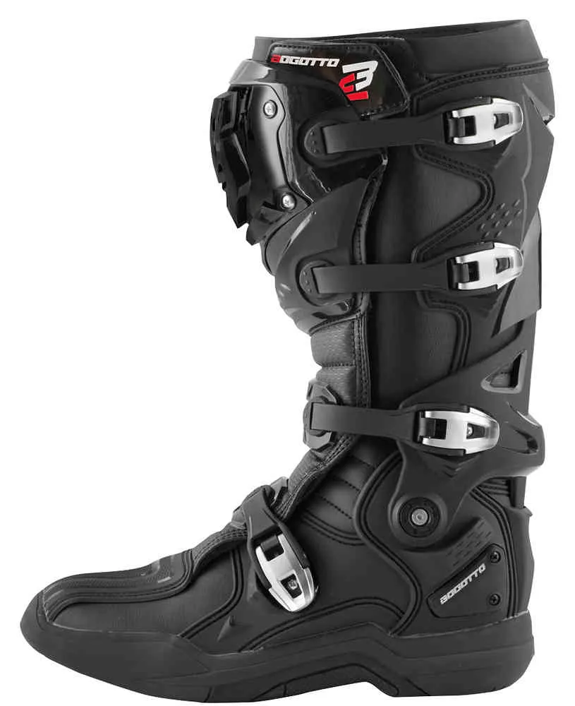 MX-7 G Bogotto Motocross Boots, Black