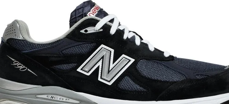 New Balance 990v3 Made In USA 'Navy' sneakers, blue