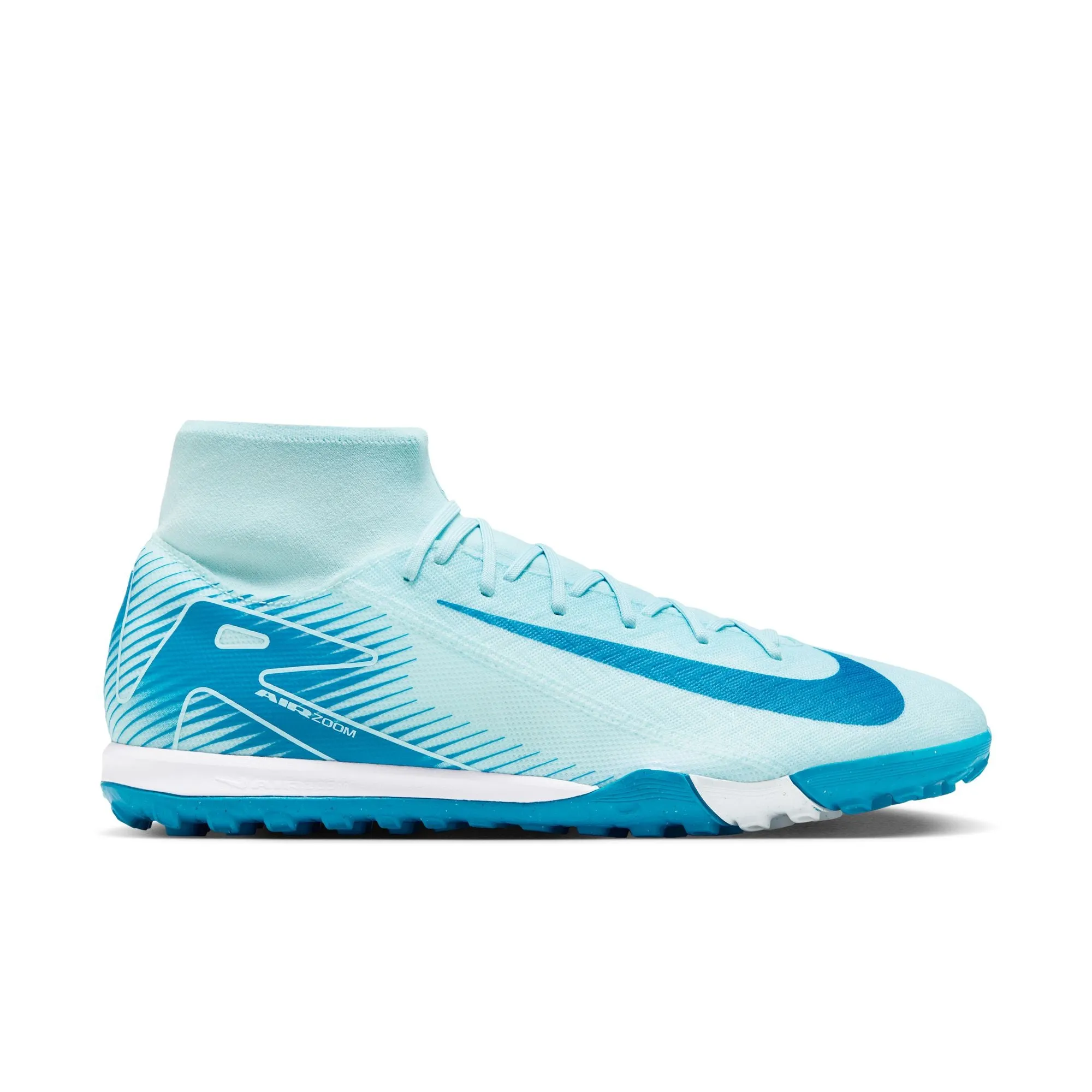 Nike Mercurial Superfly 9 Academy TF Turf Soccer Shoes - Glacier Blue/Blue Orbit