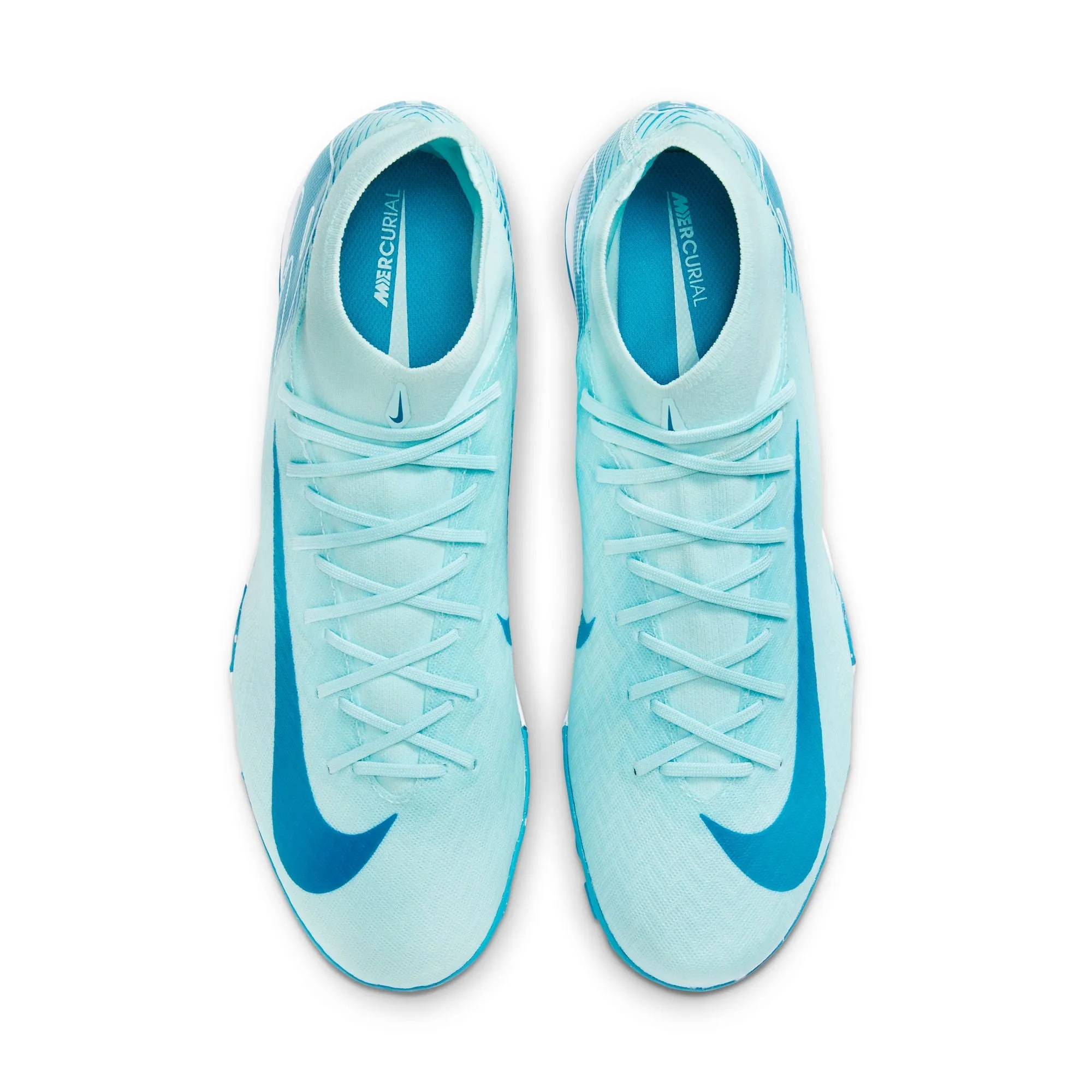 Nike Mercurial Superfly 9 Academy TF Turf Soccer Shoes - Glacier Blue/Blue Orbit