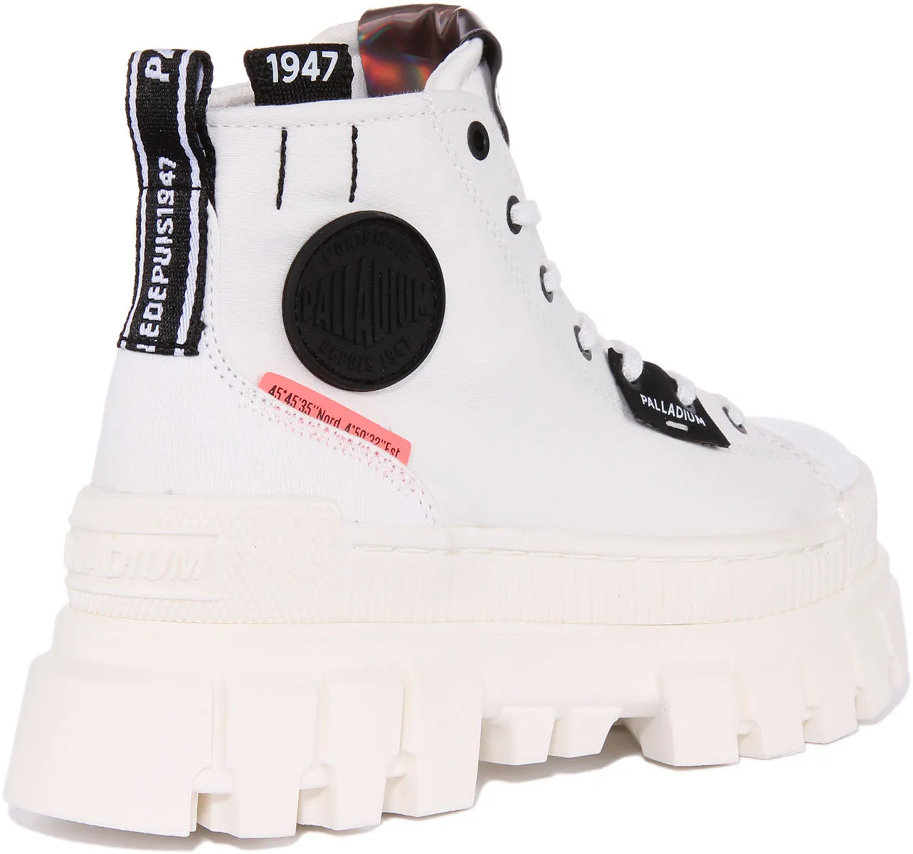 Palladium Revolt Boot Tx In White For Women