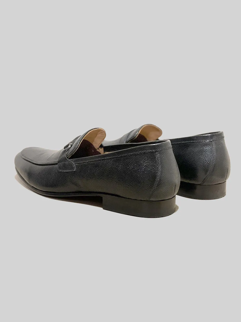 Single Rhodes Loafer - Pebble Grain Black