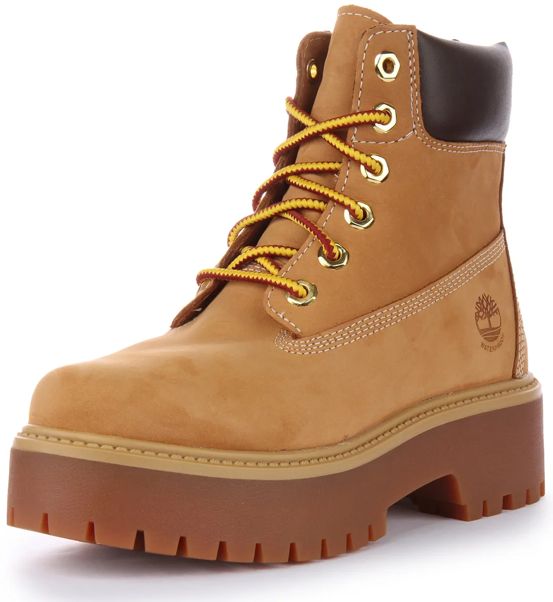 Timberland A5RJD 6 inch Platform In Wheat For Women