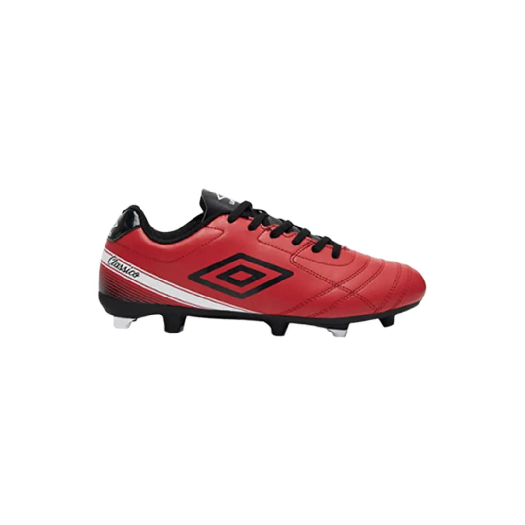 Umbro Classico X Fg Studded Boots Vermillion / Black / White - 81758U-121