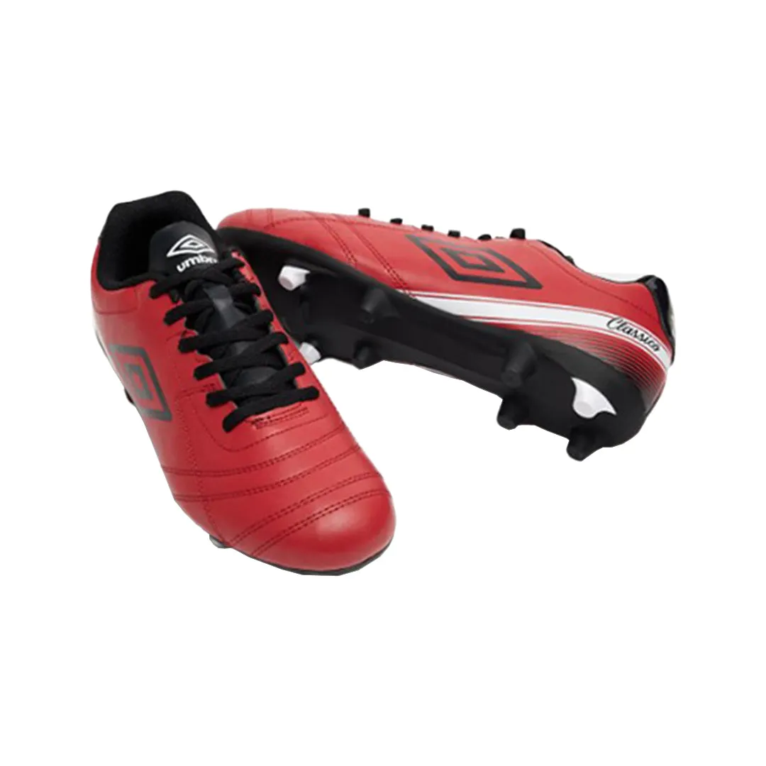 Umbro Classico X Fg Studded Boots Vermillion / Black / White - 81758U-121