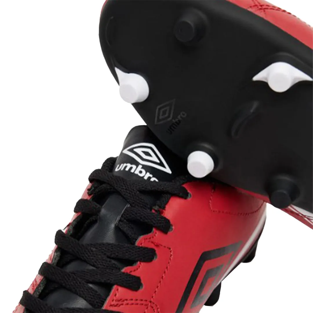 Umbro Classico X Fg Studded Boots Vermillion / Black / White - 81758U-121