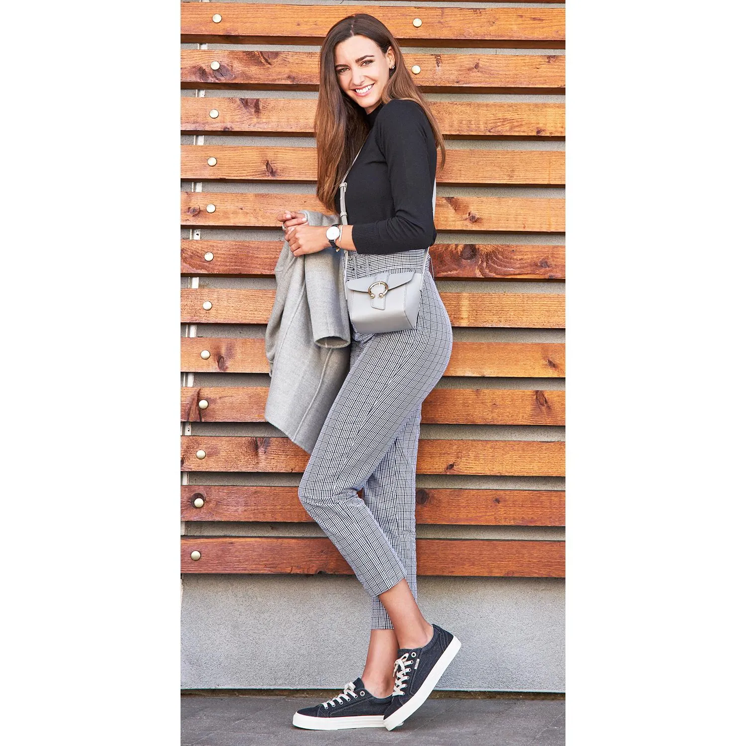 Women's Taos Plim Soul Charcoal Canvas