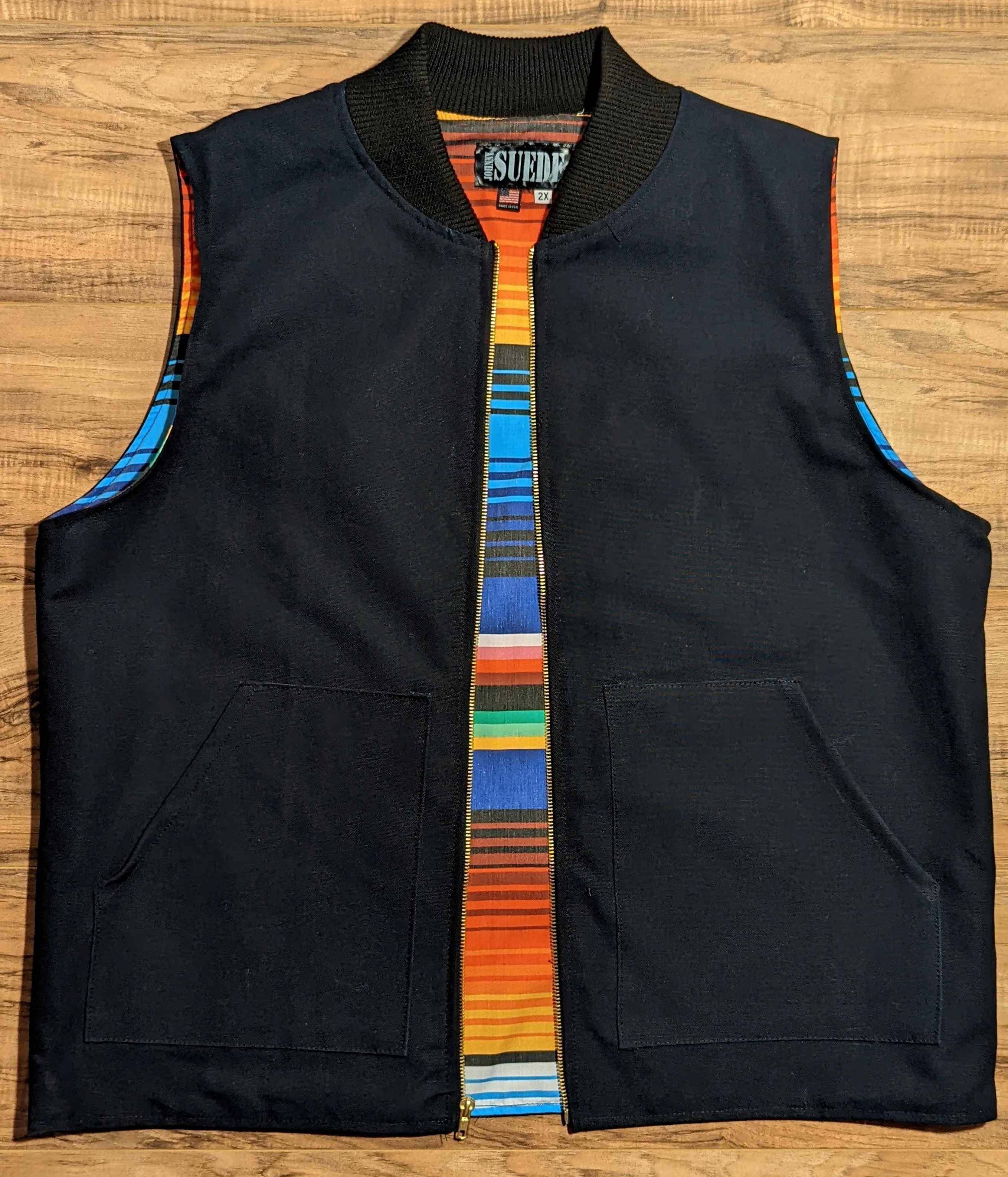 workwear  - patch pocket vest