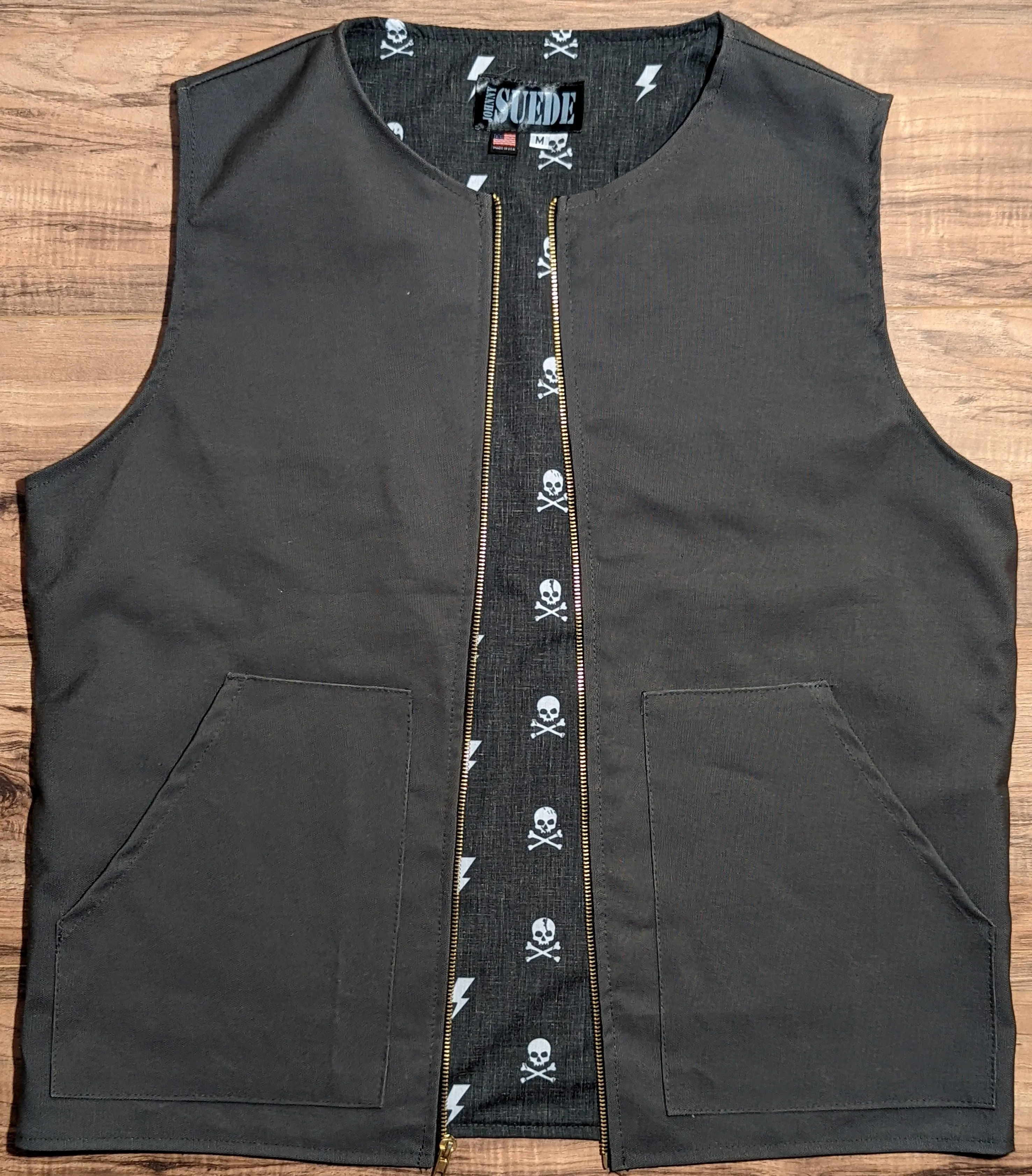 workwear  - patch pocket vest